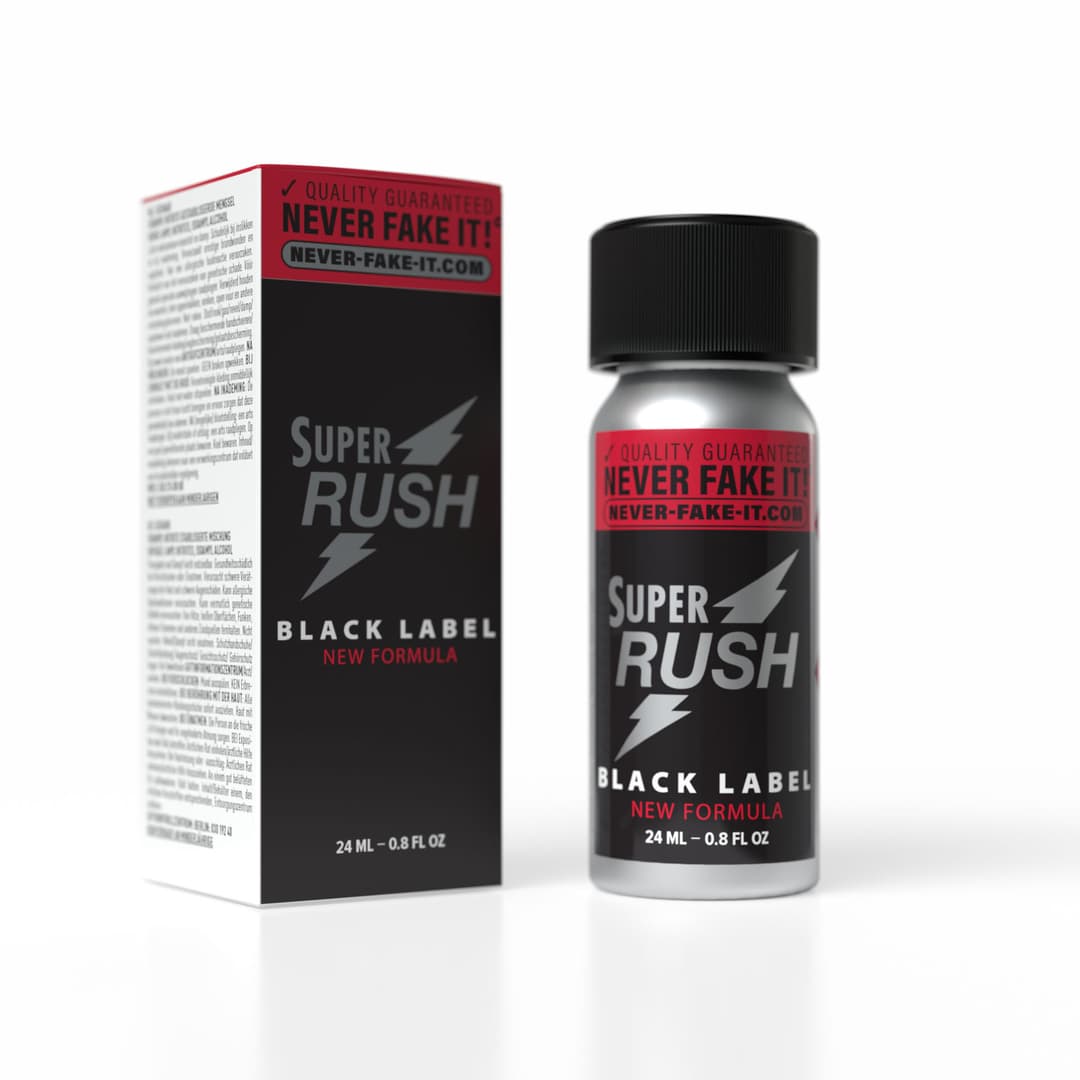 Super Rush Black Label Aluminium 24ml