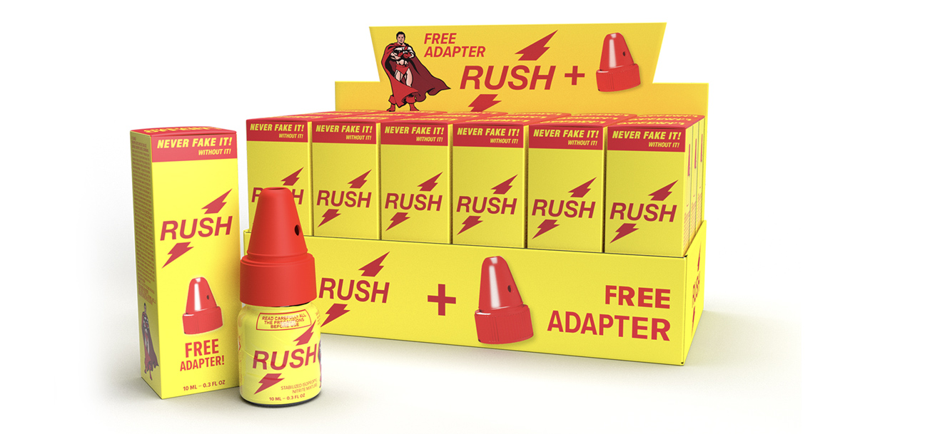 Rush poppers avec sniffer